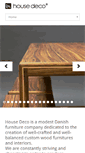 Mobile Screenshot of housedeco.dk